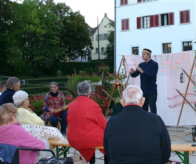 Märchen von der Liebe erzählt von Pablo im Kapuzinerkloster Olten